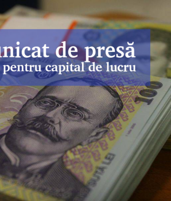 Comunicat de presă – Granturi pentru capital de lucru Comunicat de Presa - Granturi capital de lucru
